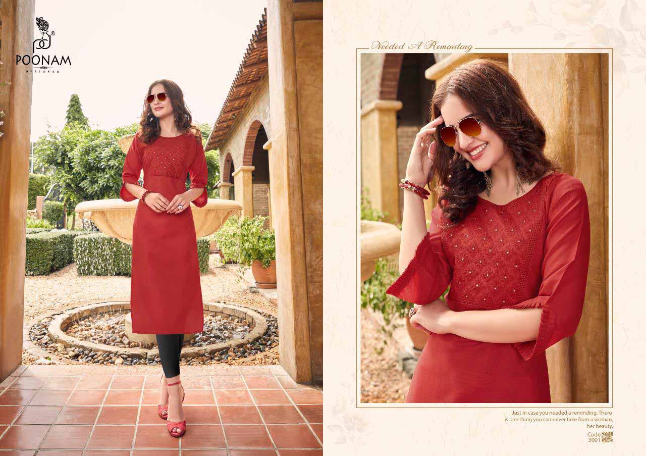 Poonam Designer Asiana Vol-3 Kurti Sets Poonam Designer Asiana Vol-3 Kurti Sets